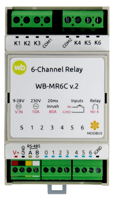 Wirenboard WB-MR6C v.2