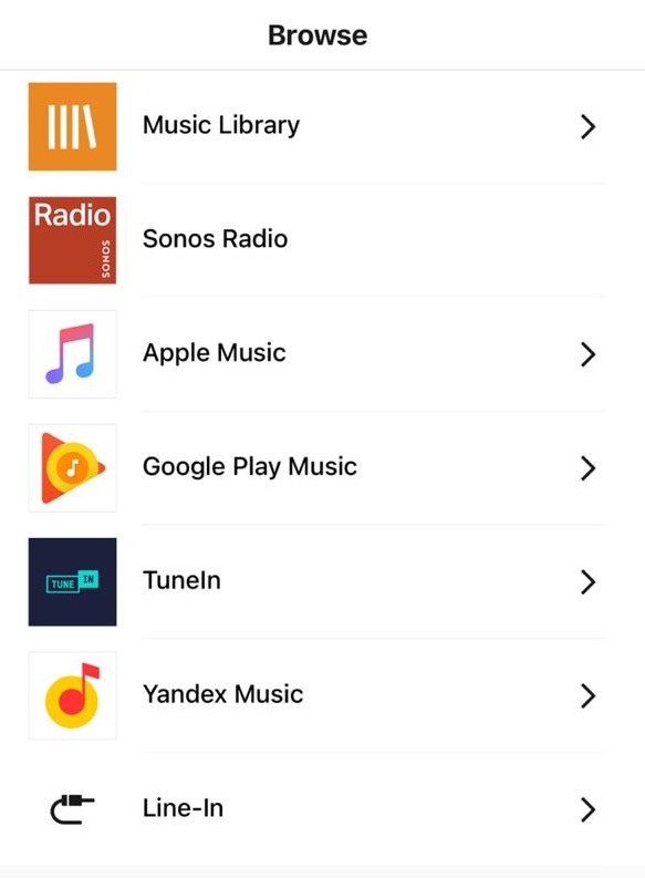 Sonos и Яндекс Музыка